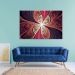 Tela Decorativa em Canvas Vitral Rose