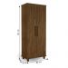 Multiuso com 2 Portas Nantes Malbec
