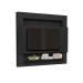 Painel Frisado Suspenso Molbourne Preto