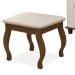 Penteadeira com Interruptor USB 7 Gavetas e Banqueta Boreal Malbec/Off White