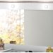 Penteadeira com Porta Joias 9 Gavetas e Banqueta Cristal Branco