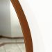 Espelho Oval 60x40cm com Moldura Caramelo
