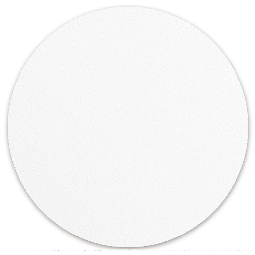 Tampo Redondo 50cm Para Mesa Mdf 15mm Branco
