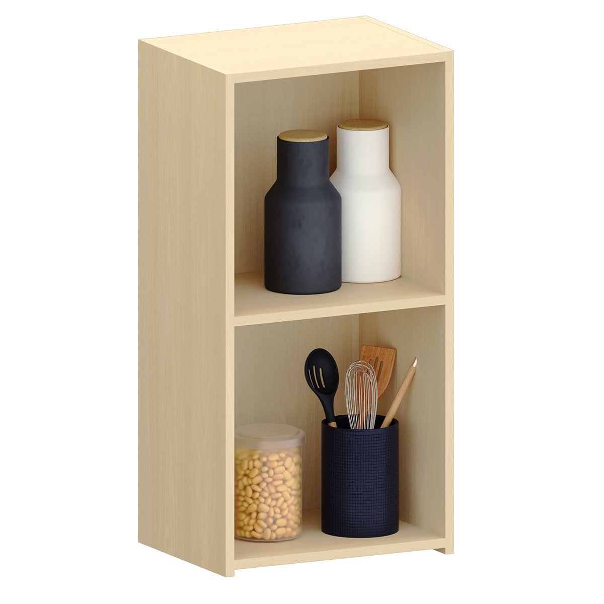 Armário Aéreo para Cozinha 40 cm 1 Porta Aurora Cinza Cristal Pet