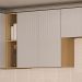 Armário Aéreo para Cozinha 60 cm 2 Portas Aurora Cinza Cristal Pet
