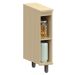 Balcão para Cozinha 20 cm 1 Porta MDF/MDP Aurora Carvalho