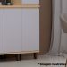 Balcão para Cozinha 20 cm 1 Porta MDF/MDP Aurora Carvalho