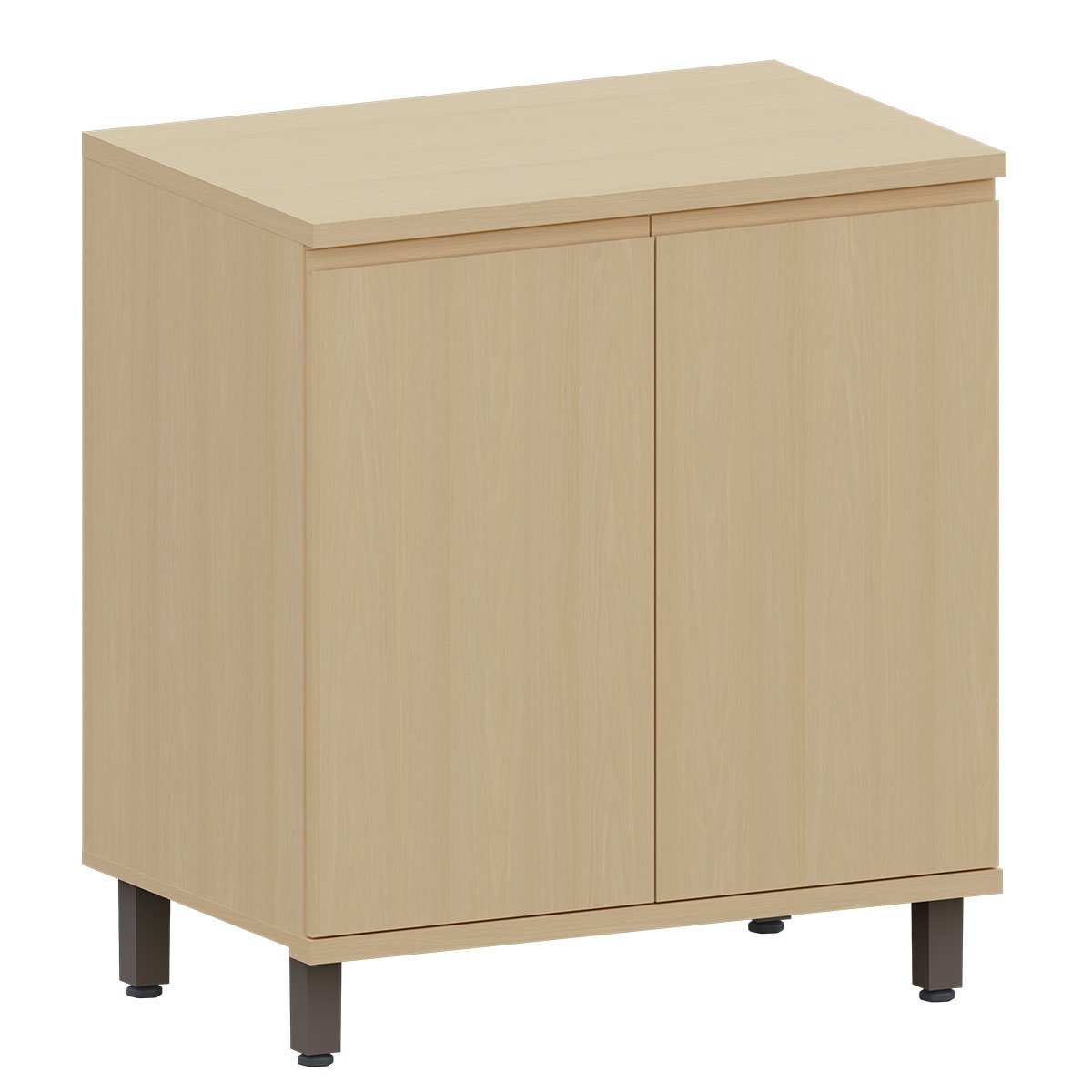 Balcão para Cozinha 80 cm 2 Portas MDF/MDP Aurora Carvalho