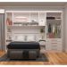 Guarda Roupa Dormitório Modulado Alpes Casal 1,38 m - Roupeiro Luciane M02
