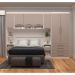 Guarda Roupa Dormitório Modulado Alpes Casal 1,38 m - Roupeiro Luciane M02