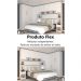 Guarda Roupa Dormitório Modulado Alpes Casal 1,38 m Canto - Roupeiro Luciane M03