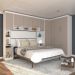 Guarda Roupa Dormitório Modulado Alpes Casal 1,38 m Canto - Roupeiro Luciane M03