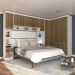 Guarda Roupa Dormitório Modulado Alpes Casal 1,38 m Canto - Roupeiro Luciane M03