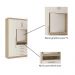 Guarda Roupa Dormitório Modulado Master Casal 1,38 m Canto c/ Painel Giratório p/ TV - Luciane M14