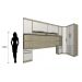 Guarda Roupa Dormitório Modulado Master Casal Queen 1,58 m Canto - Avelã Rústico e Areia - Luciane M05