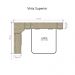 Guarda Roupa Dormitório Modulado Master Casal Queen 1,58 m Canto c/ Painel Giratório p/ TV - Luciane M14