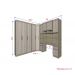 Guarda Roupa Dormitório Modulado Master Solteiro - Avelã Rústico e Ártico Rústico - Luciane M06