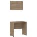 Mesa Escrivaninha 80x50 c/ Painel - Módulo Dormitório Master - Guarda Roupas Modulado