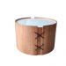 Mesa de Centro Redonda Isis Off White 60 Cm
