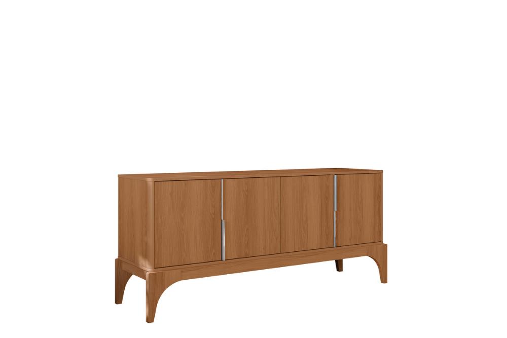 Buffet Amalf Suporte P/ Decoração 4 Portas Para Itens - Jequitiba