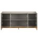 Buffet Aparador para Sala de Jantar 4 Portas Elisa Off White/Jequitiba