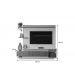 Home Istambul Painel P/ Tvs Até 65'' 2 Portas Nichos E Prateleiras - Off White Perolizado/Jequitiba Ripado