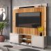 Home TVs Até 75 Polegadas Ripado Moscou Off White Freijó