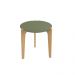 Mesa Lateral Florida 50Cm Suporte Decoração E Utilidades - Verde Floresta/Freijo