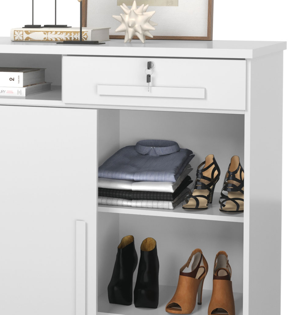Cômoda Max 2020 Branco - Lukaliam Móveis