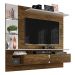 Painel para TV Intense Canela com Off White - Lukaliam Móveis