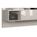 Painel para TV Intense Off White com Damasco - Lukaliam Móveis