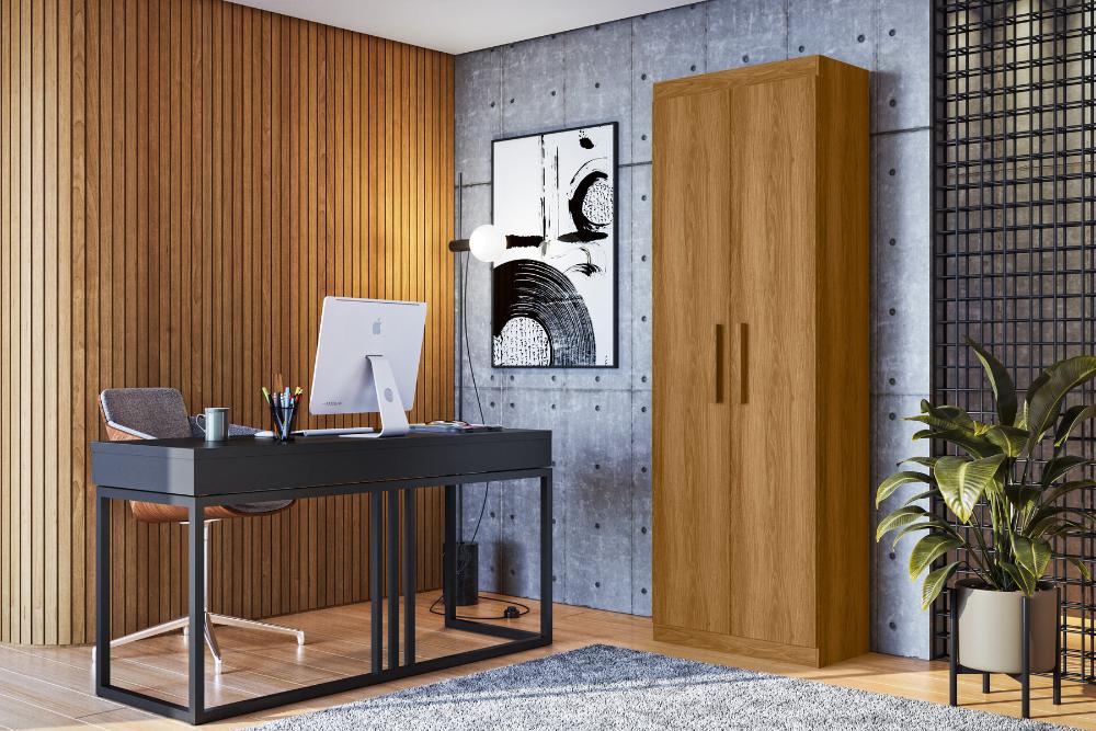 Organizador Delta 2 Portas Para Livros E Materiais Diversos - Freijo