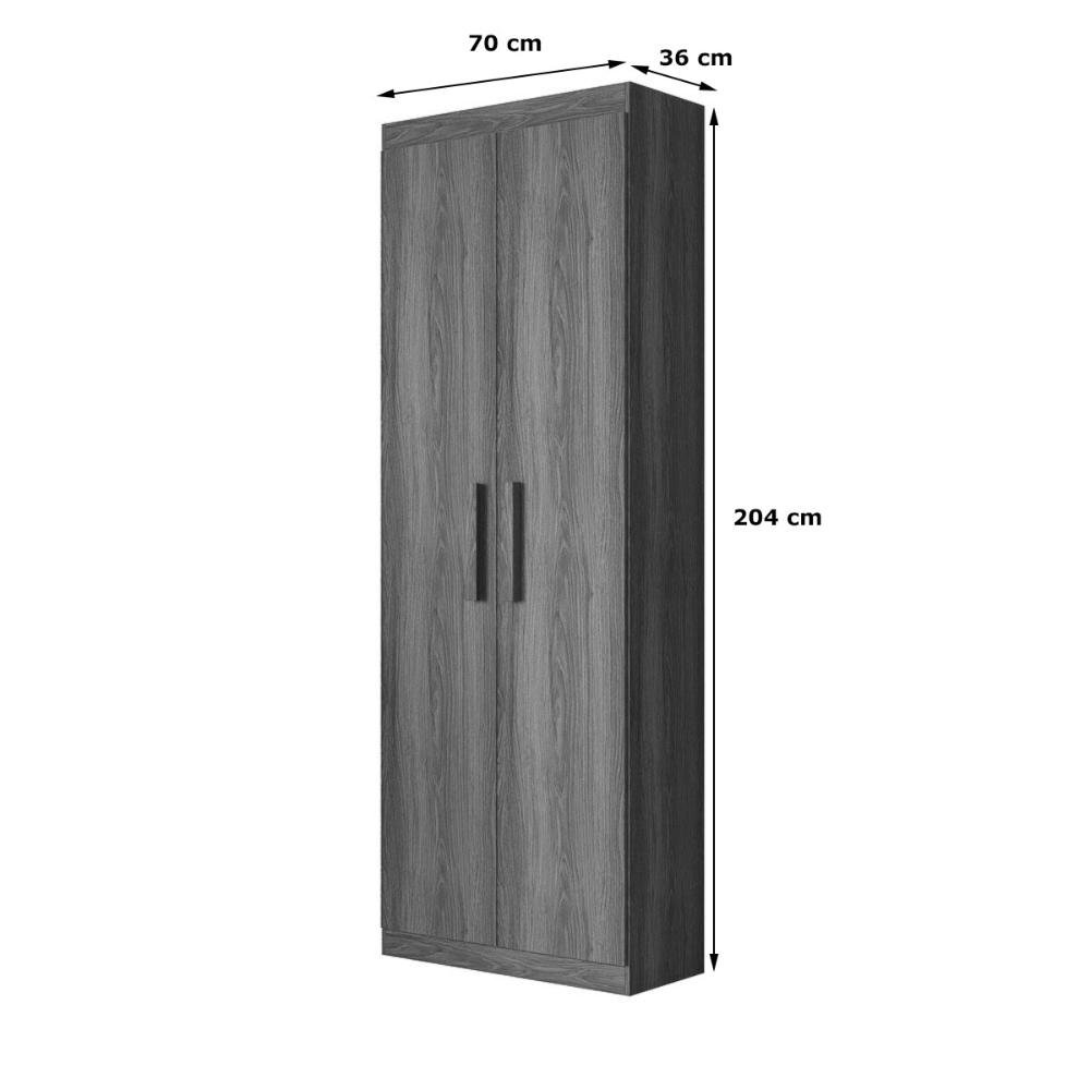 Organizador Lima 2 Portas Para Livros E Materiais Diversos - Freijo