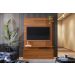Painel Home Chicago P/ Tvs Até 60'' 2 Portas C/ Prateleira - Jequitiba