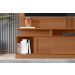 Painel Home Chicago P/ Tvs Até 60'' 2 Portas C/ Prateleira - Jequitiba