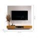 Painel Ripado Vietname Off White Perolizado e Tauari