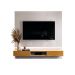 Painel Ripado Vietname Off White Perolizado e Tauari