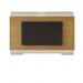 Painel Sala Michigan para TV até 70 Polegadas Off White/Tauari