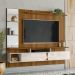 Painel para Tv de até 55" 2 Portas Illume Freijó Ripado/Off White Perolizado