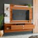Painel para Tv de até 55" 2 Portas Illume Jequitiba/Off White