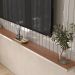 Painel para Tv de até 75" com 1 Prateleira Dalva Jequitiba/Off White