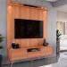Rack Bancada com Painel para Tv de até 70" Rivire 1 Porta Jequitiba