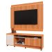 Rack Bancada com Painel para Tv de até 70" em 100% MDF Lena Jequitiba/Off White