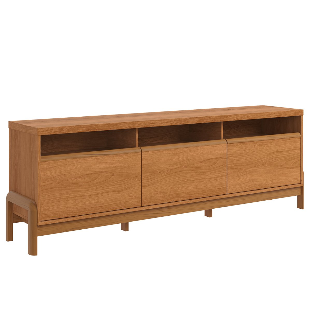 Rack Bancada com Painel para Tv de até 75" 100% MDF Joana Jequitiba