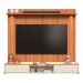 Rack Bancada com Painel para Tv de até 75" com Led Ariel Jequitiba/Off White