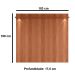 Rack Bancada com Painel para Tv de até 75" com Led Ariel Jequitiba/Off White