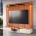 Rack Bancada com Painel para Tv de até 75" com Led Ariel Jequitiba/Off White