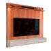 Rack Bancada com Painel para Tv de até 75" com Led Bel Jequitiba/Off White