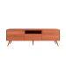 Rack Bancada para Tv de até 60" 1 Porta 2 Gavetas Rivire 1.3 Jequitiba