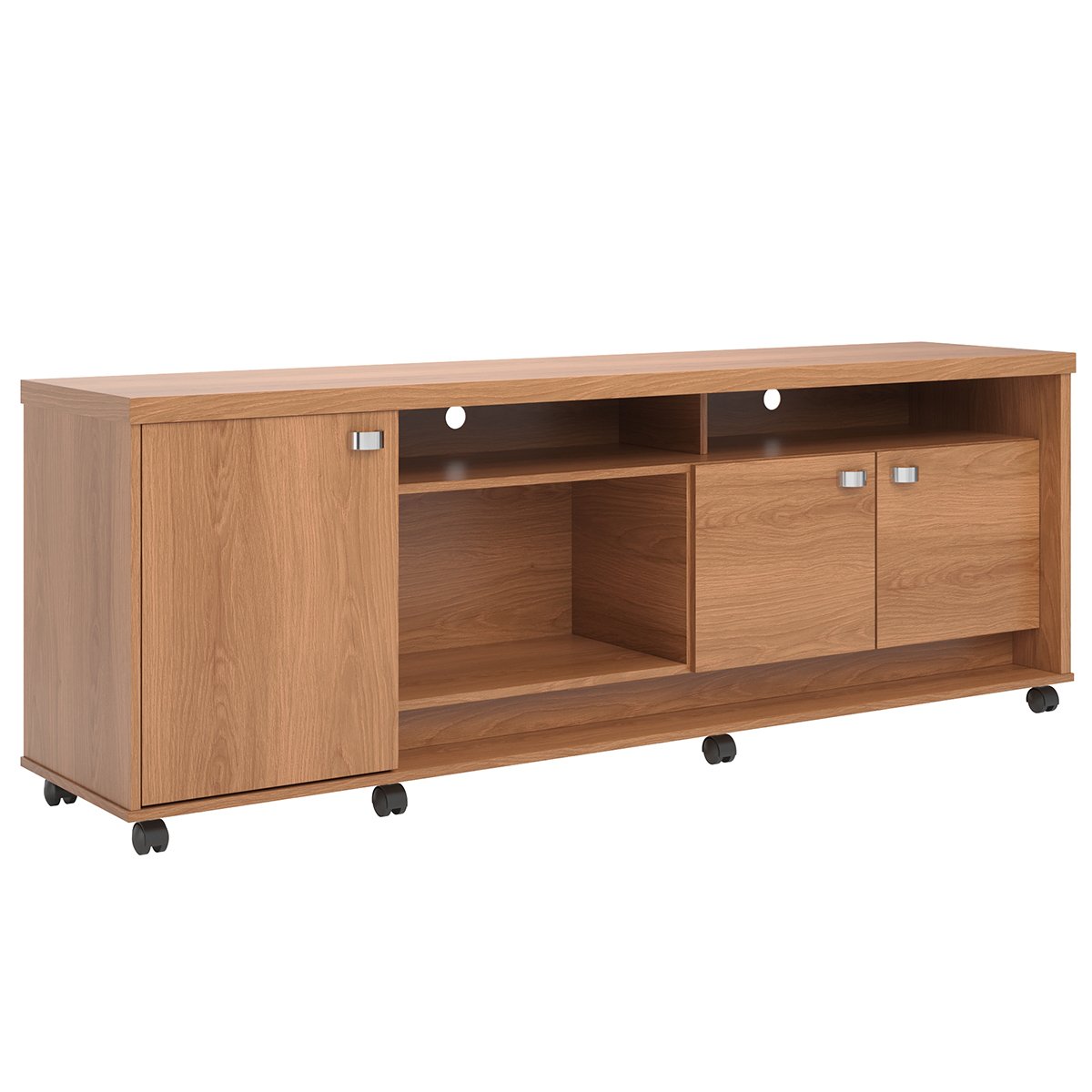 Rack Bancada para Tv de até 70" 3 Portas Dalva Jequitiba